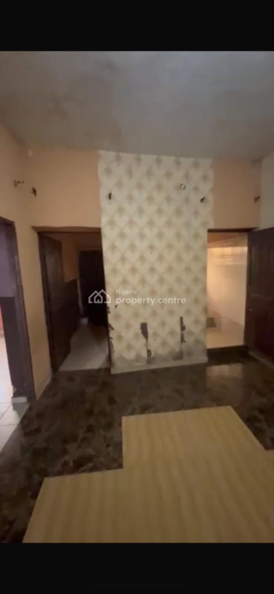 Decent 2 Bedroom Ground Flat All Tiled with Kitchen Cabinets, Ifako, Gbagada, Lagos, Flat / Apartment for Rent