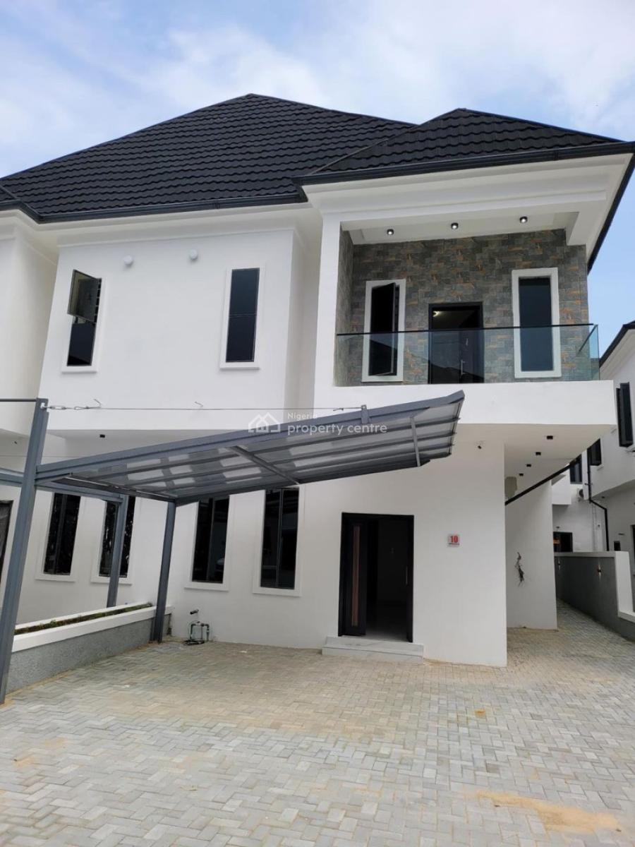Four Bedroom Semi Detached House with a Bq Available, Orchid Road, Lekki, Lagos, Detached Duplex for Rent