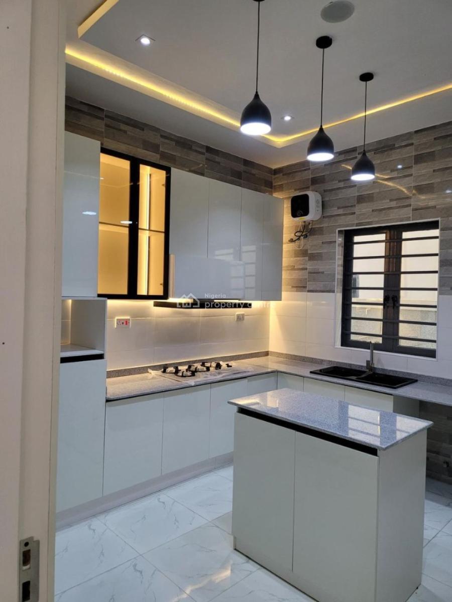 Four Bedroom Semi Detached House with a Bq Available, Orchid Road, Lekki, Lagos, Detached Duplex for Rent
