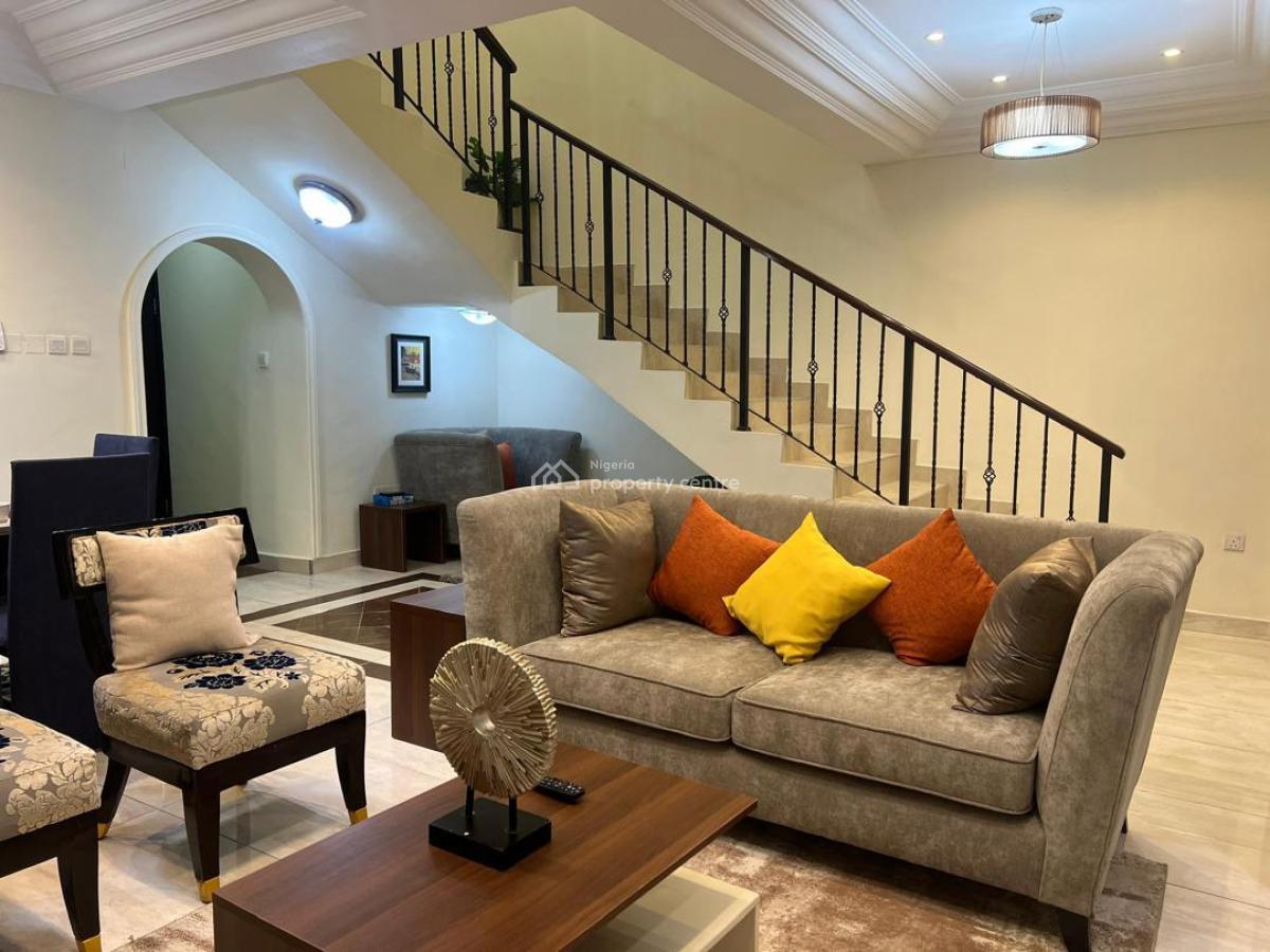 Furnished 2 Bedroom Terraced Duplex with Bq, Ikate Elegushi, Lekki, Lagos, Flat / Apartment for Rent