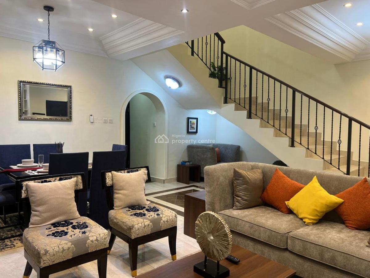 Furnished 2 Bedroom Terraced Duplex with Bq, Ikate Elegushi, Lekki, Lagos, Flat / Apartment for Rent