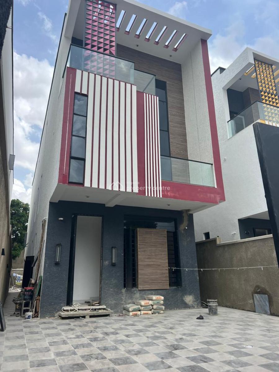 Newly Built 4bedroom Fully Detached Duplex with Attached Bq. All The, Adeniyi Jones, Ikeja, Lagos, Detached Duplex for Sale