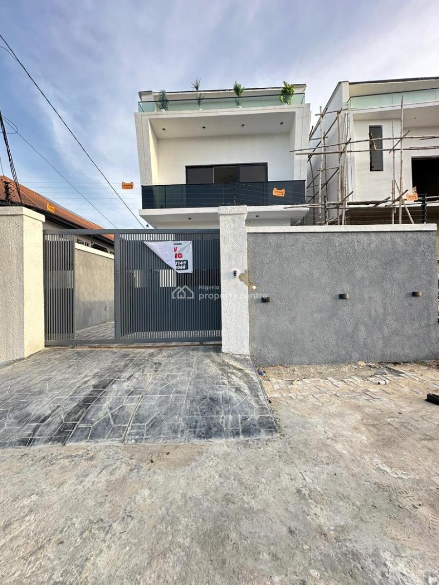 Magnificently Built 4 Bedroom Fully Detached Duplex with Bq, Ajah, Lekki, Lagos, Detached Duplex for Sale