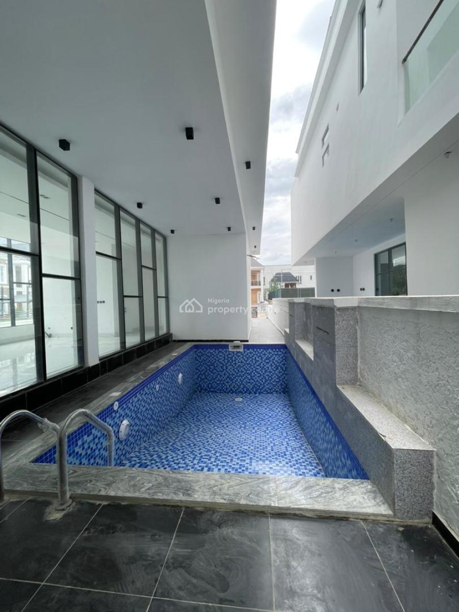 Beautifully Crafted 5 Bedroom Detached Duplex +bq and Swimming Pool, Lekki County, Ikota, Lekki, Lagos, Detached Duplex for Sale