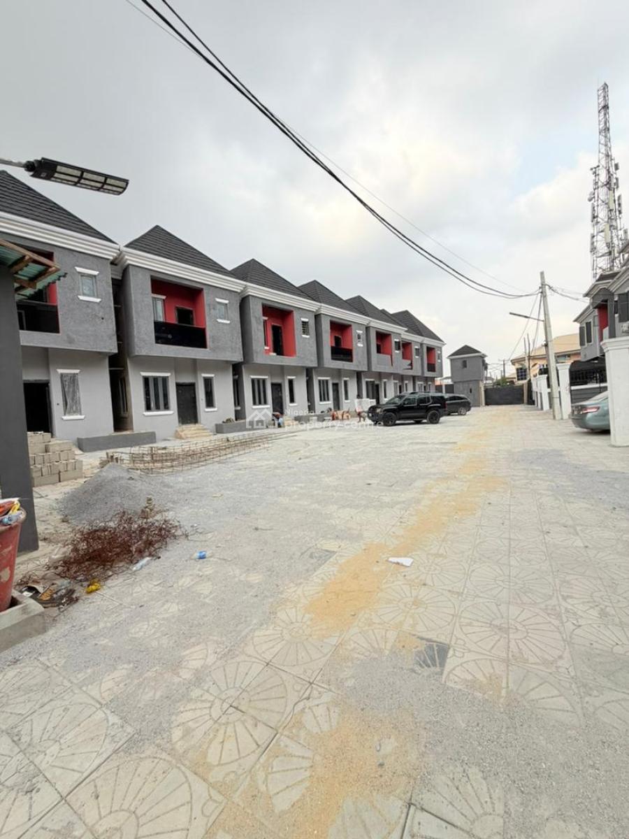 Exquisite 3 Bedroom Terrace Duplex with Premium Amenities, Gbagada, Lagos, Terraced Duplex for Sale