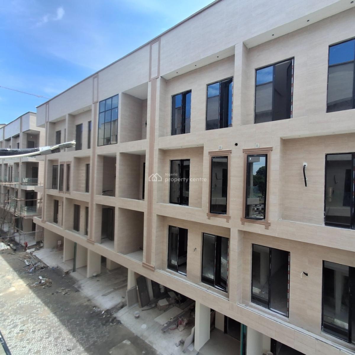 Four Bedroom Terrace with Two Rooms Bq, Ikoyi, Lagos, Terraced Duplex for Rent