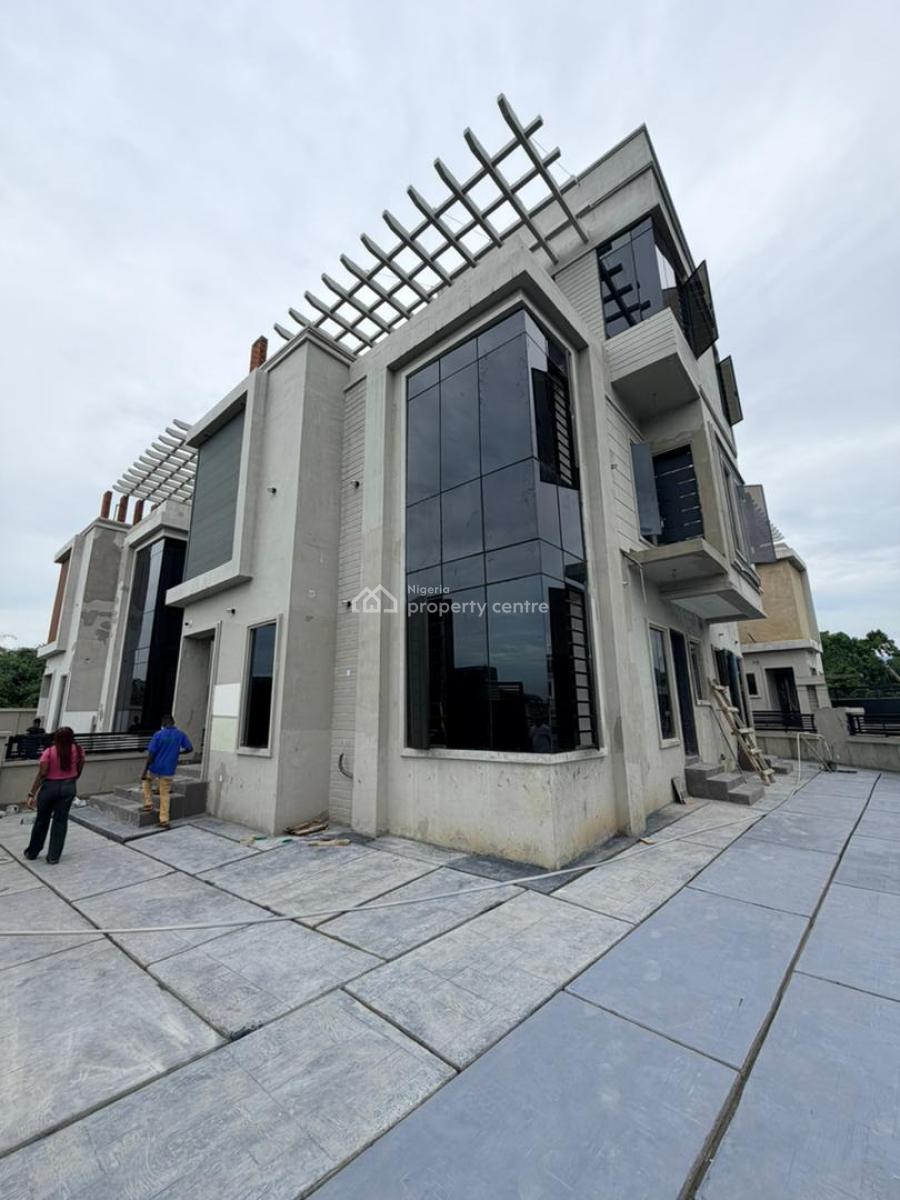 Newly Built 4 Bedroom Fully Detached Duplex with a Room Bq, in a Secured and Serene Estate, Surulere, Lagos, Detached Duplex for Sale