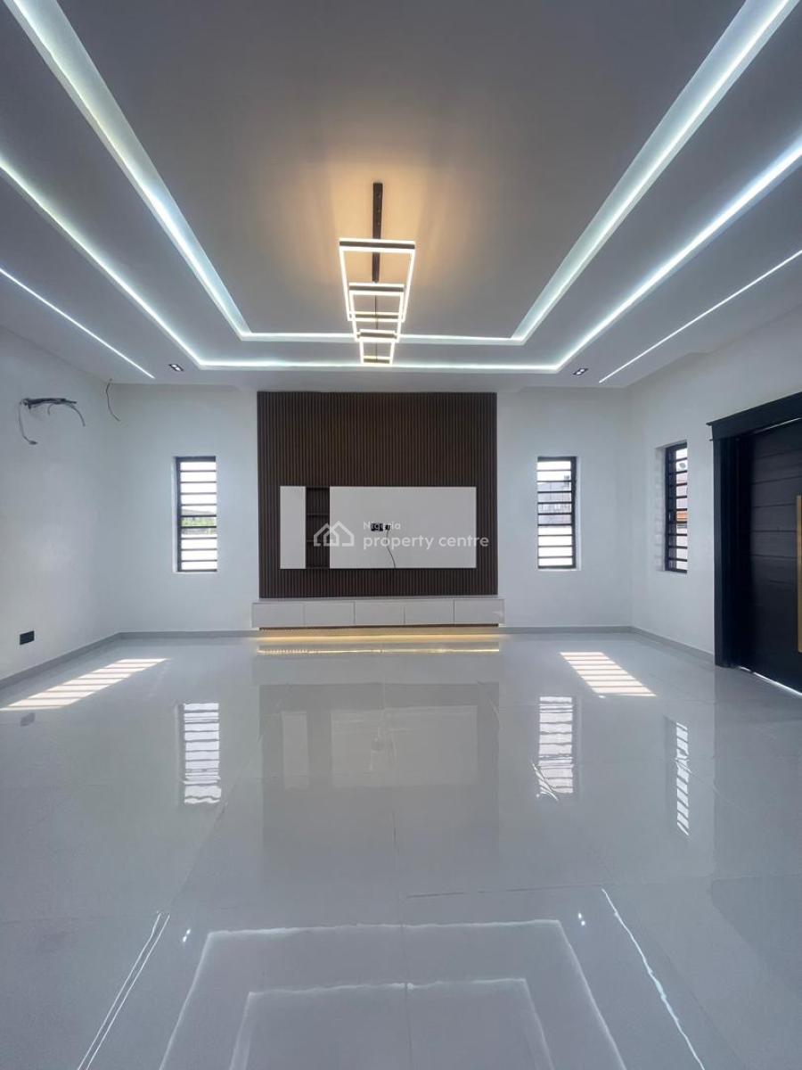Spaciously Built 4 Bedroom Semi Detached Duplex with Tv Console and Bq, Sangotedo Ajah, Lekki, Lagos, Semi-detached Duplex for Sale
