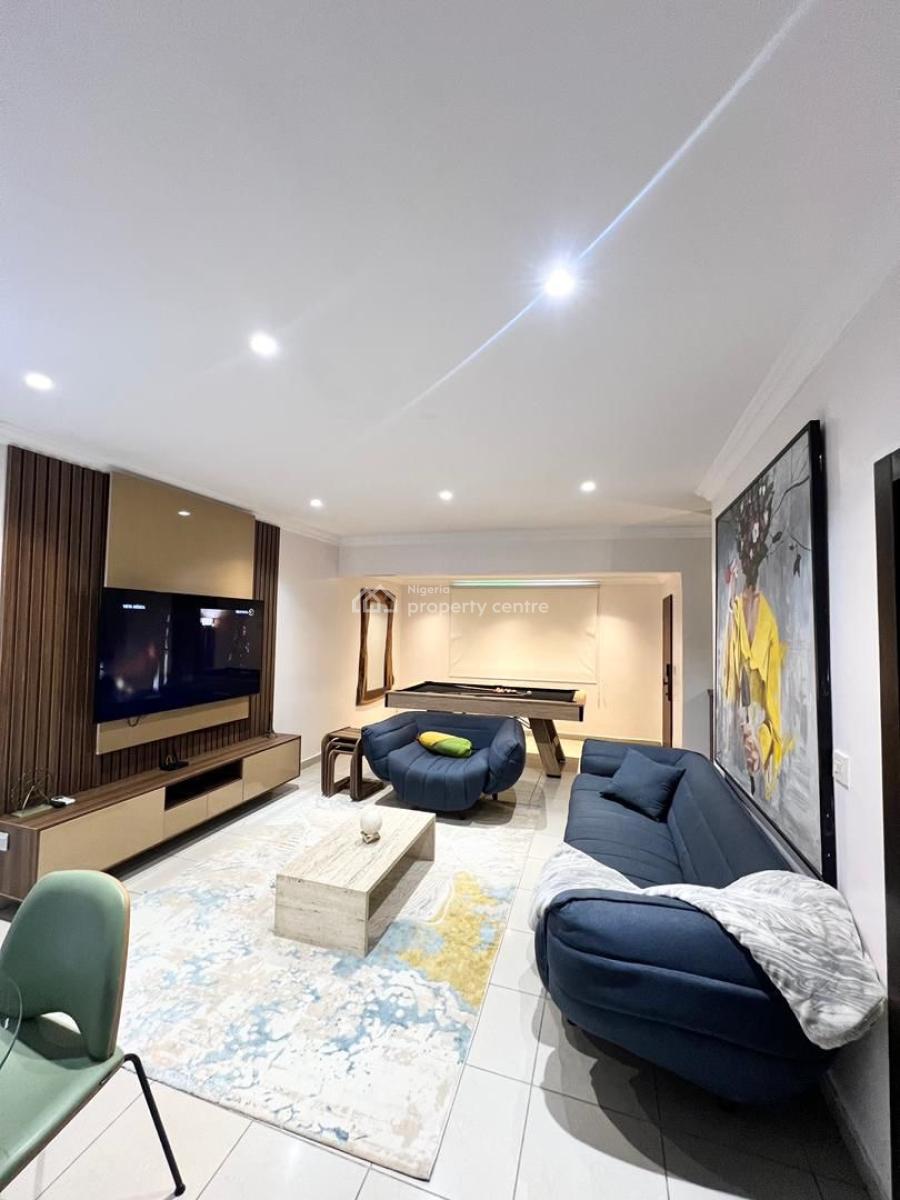 a Brand New Minimalist 3-bedroom Apartment with a Swimming Pool and Ps, Lekki Phase 1, Lekki, Lagos, Flat / Apartment Short Let