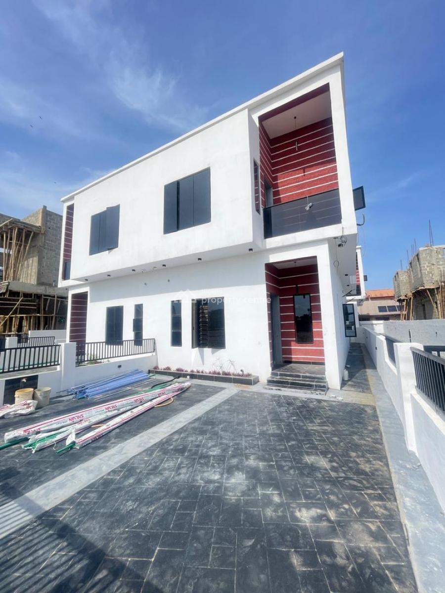 Lovely 4 Bedroom Semi Detached Duplex with Tv Console, Sangotedo Ajah, Lekki, Lagos, Semi-detached Duplex for Sale