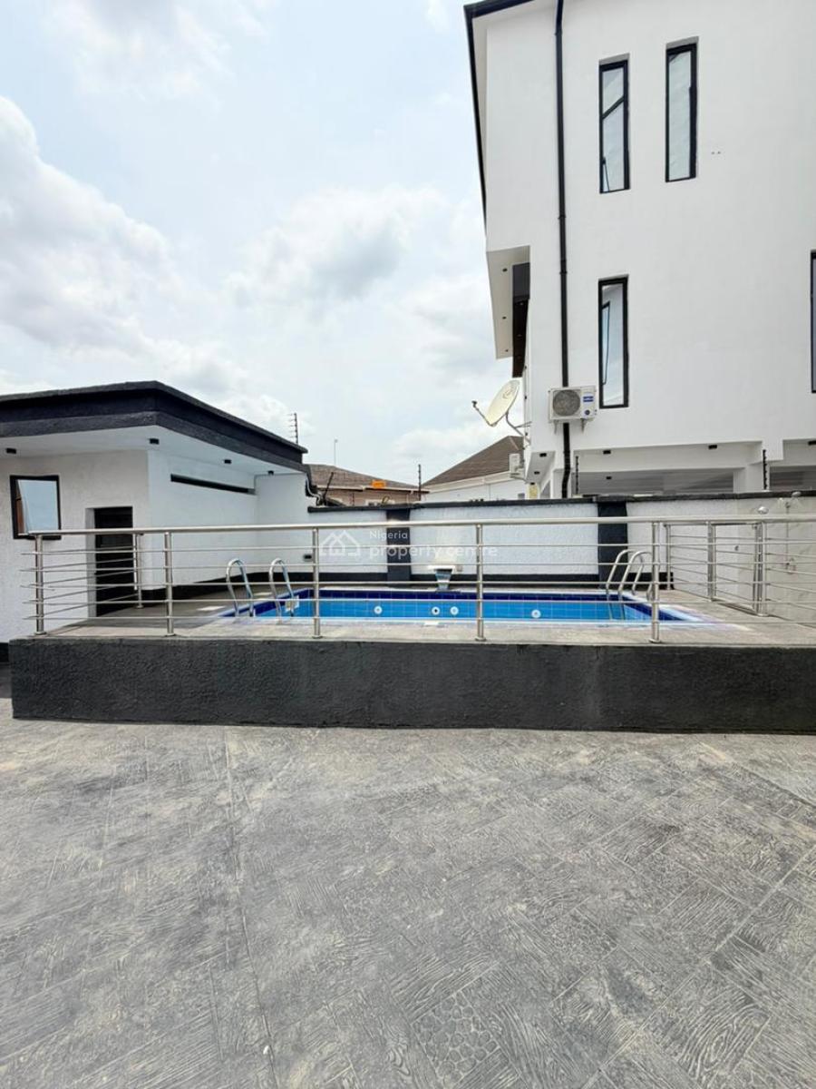 Magnificent 5 Bedroom Fully Detached Duplex + Bq & Swimming Pool, Gra Phase 2, Magodo, Lagos, Detached Duplex for Sale