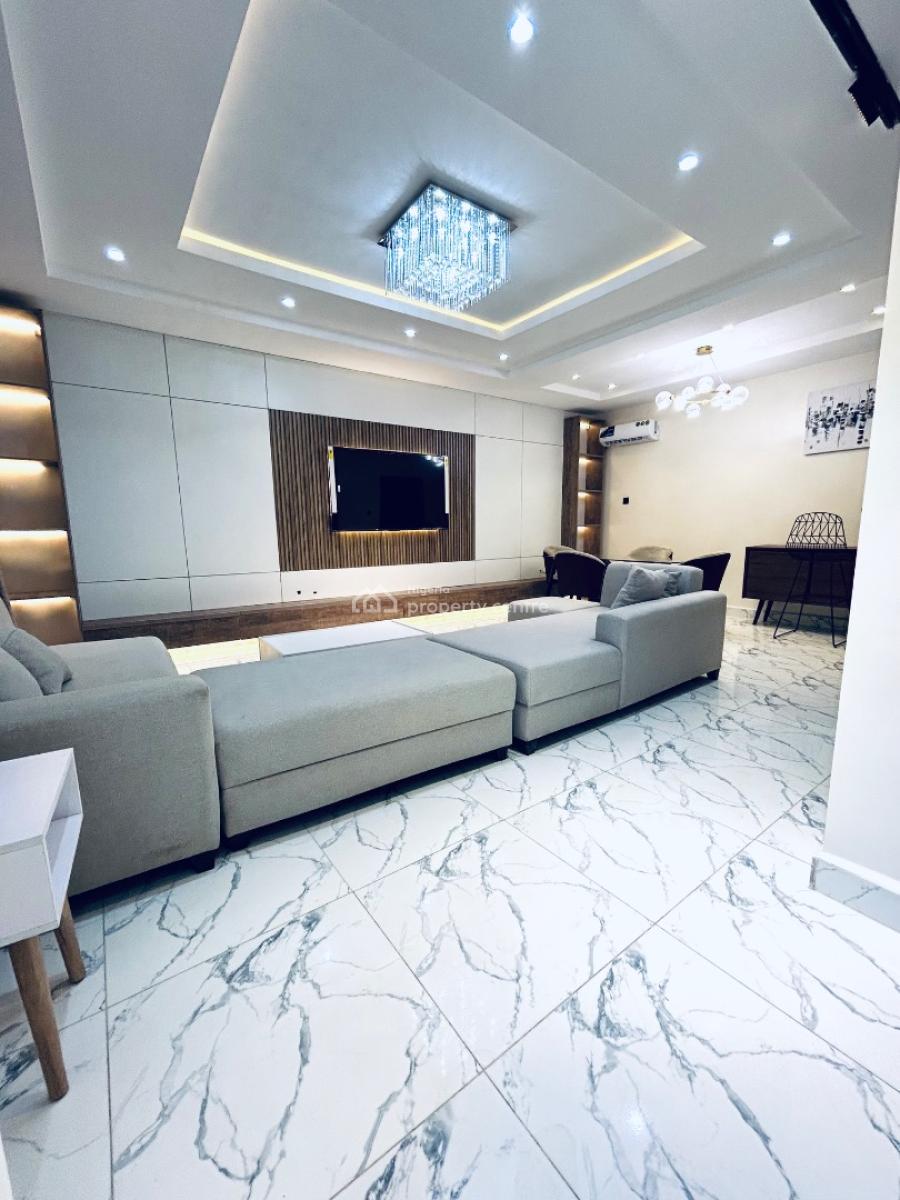 Beautifully Furnished 4 Bedrooms, Guzape District, Abuja, Terraced Duplex for Rent