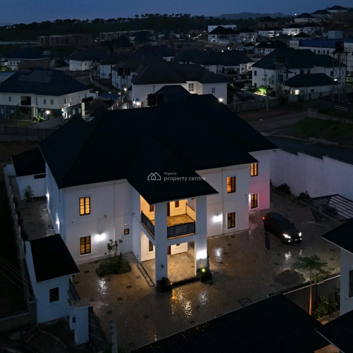 Newly Built 7-bedroom Mansion, Designed for Those Who Appreciate Luxur, Asokoro District, Abuja, House for Sale