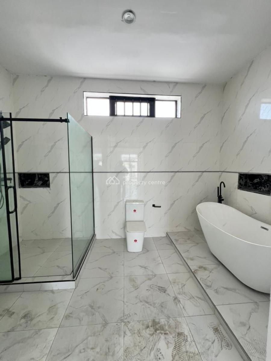 Stunning 5 Bedroom Semi Detached Duplex with Bq & Rooftop Terrace, Chevron, Lekki, Lagos, Semi-detached Duplex for Sale