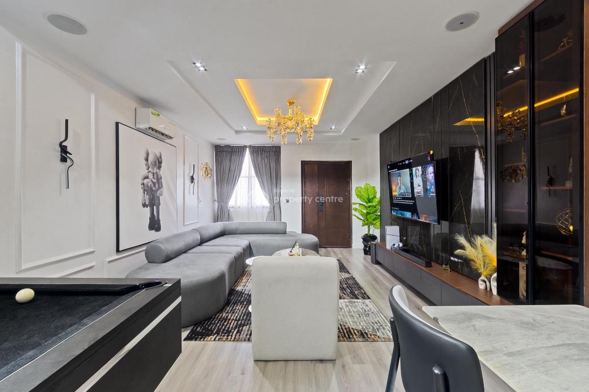 Brand New Three Bed Room Apartment Available Today, Lekki Phase 1, Lekki, Lagos, Flat / Apartment Short Let