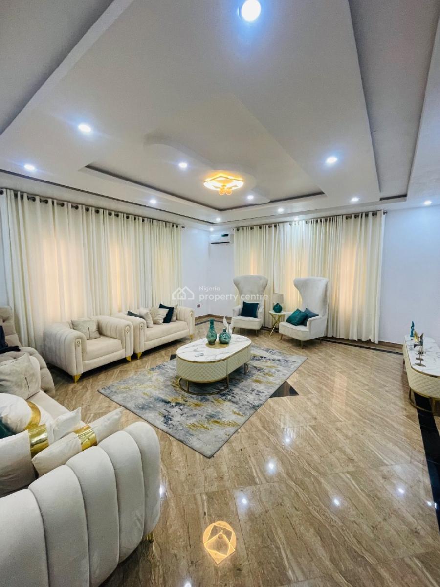 Luxury 5 Bedroom Detached Duplex Apartment with Excellent Facilitaties, Royal Garden, Ajah, Lagos, Detached Duplex Short Let