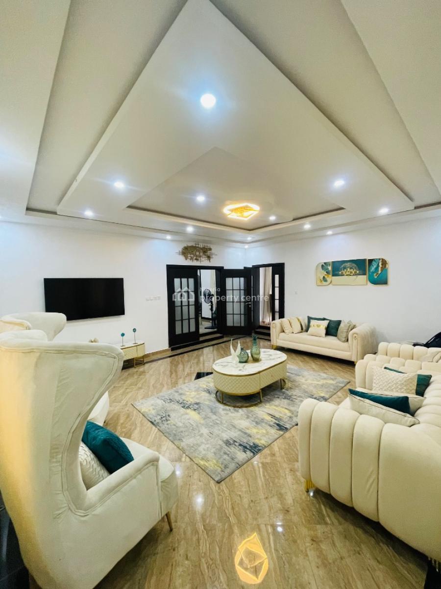 Luxury 5 Bedroom Detached Duplex Apartment with Excellent Facilitaties, Royal Garden, Ajah, Lagos, Detached Duplex Short Let