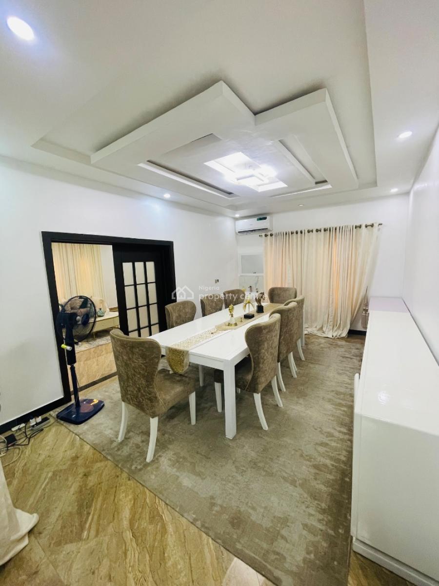 Luxury 5 Bedroom Detached Duplex Apartment with Excellent Facilitaties, Royal Garden, Ajah, Lagos, Detached Duplex Short Let