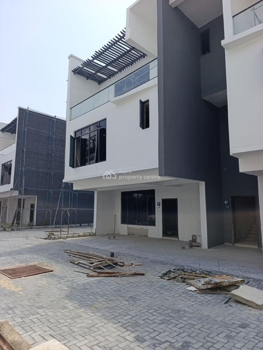 Newly Built 4 Bedroom Terraced Duplex with Pool, Gym & 24hrs Power, Lekki Enclave, Nike Art Gallery Lekki Right Hand Side, Lekki Phase 1, Lekki, Lagos, Terraced Duplex for Sale