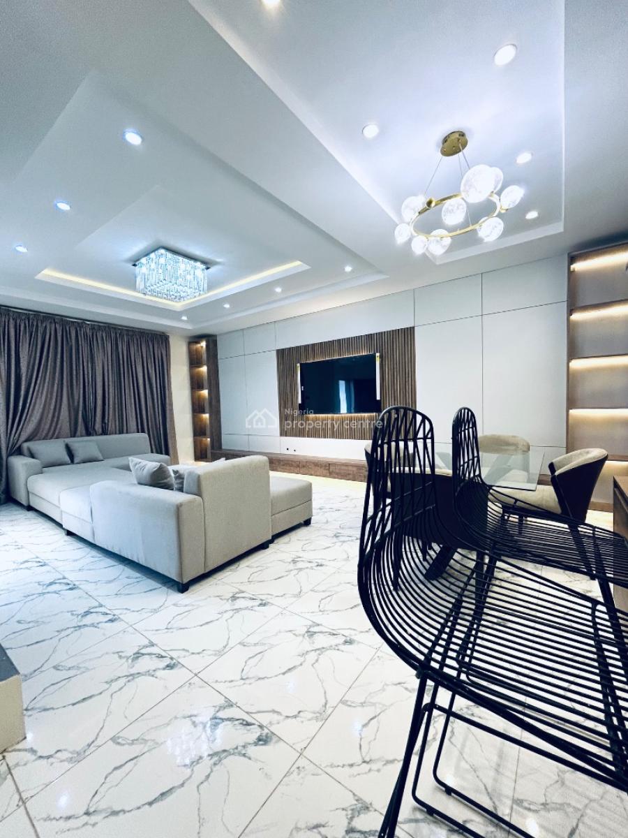 Luxury Furnished 4 Bedroom Duplex, Guzape District, Abuja, Terraced Duplex for Rent