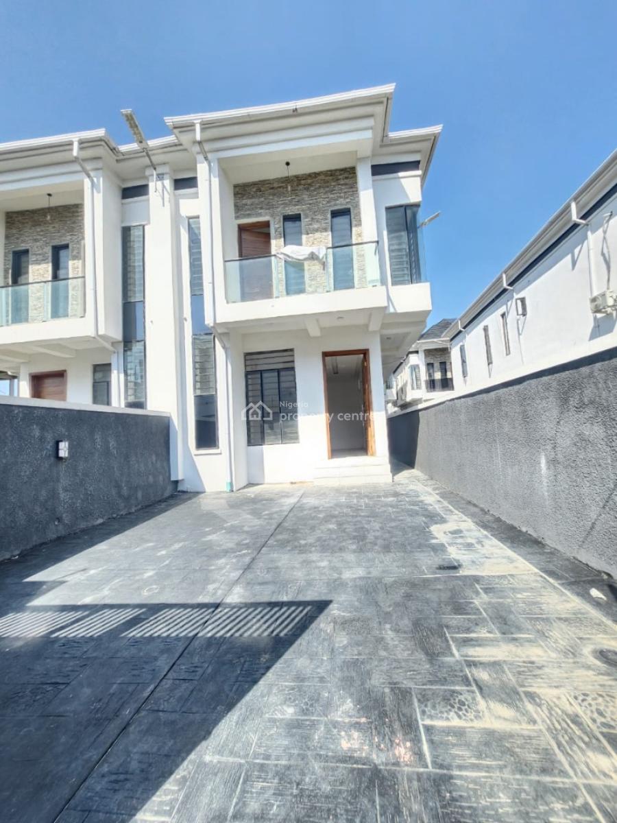 Modern 4 Bedroom Semi-detached  Duplex with Bq, Ikota, Ikota, Lekki, Lagos, Semi-detached Duplex for Sale