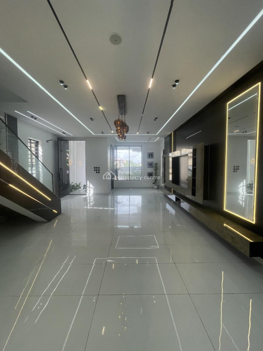 Exquisitely Built 5 Bedroom Detached Home with Bq , Pool and Gym, Ikota, Lekki, Lagos, Detached Duplex for Sale