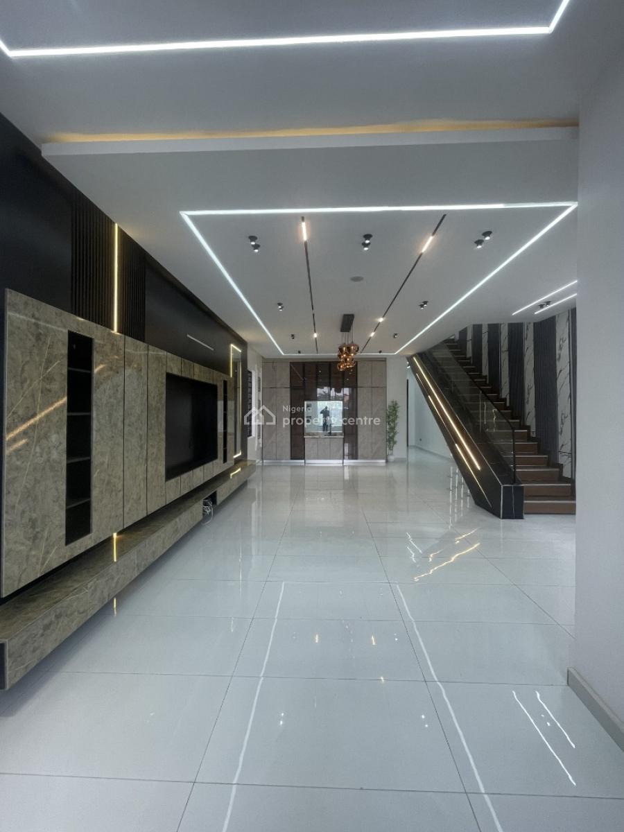 Exquisitely Built 5 Bedroom Detached Home with Bq , Pool and Gym, Ikota, Lekki, Lagos, Detached Duplex for Sale