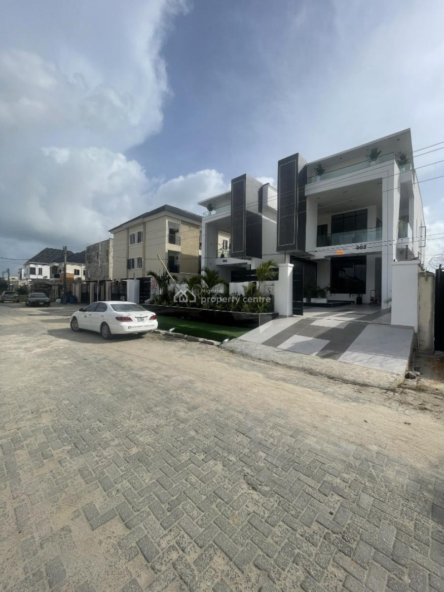 Exquisitely Built 5 Bedroom Detached Home with Bq , Pool and Gym, Ikota, Lekki, Lagos, Detached Duplex for Sale