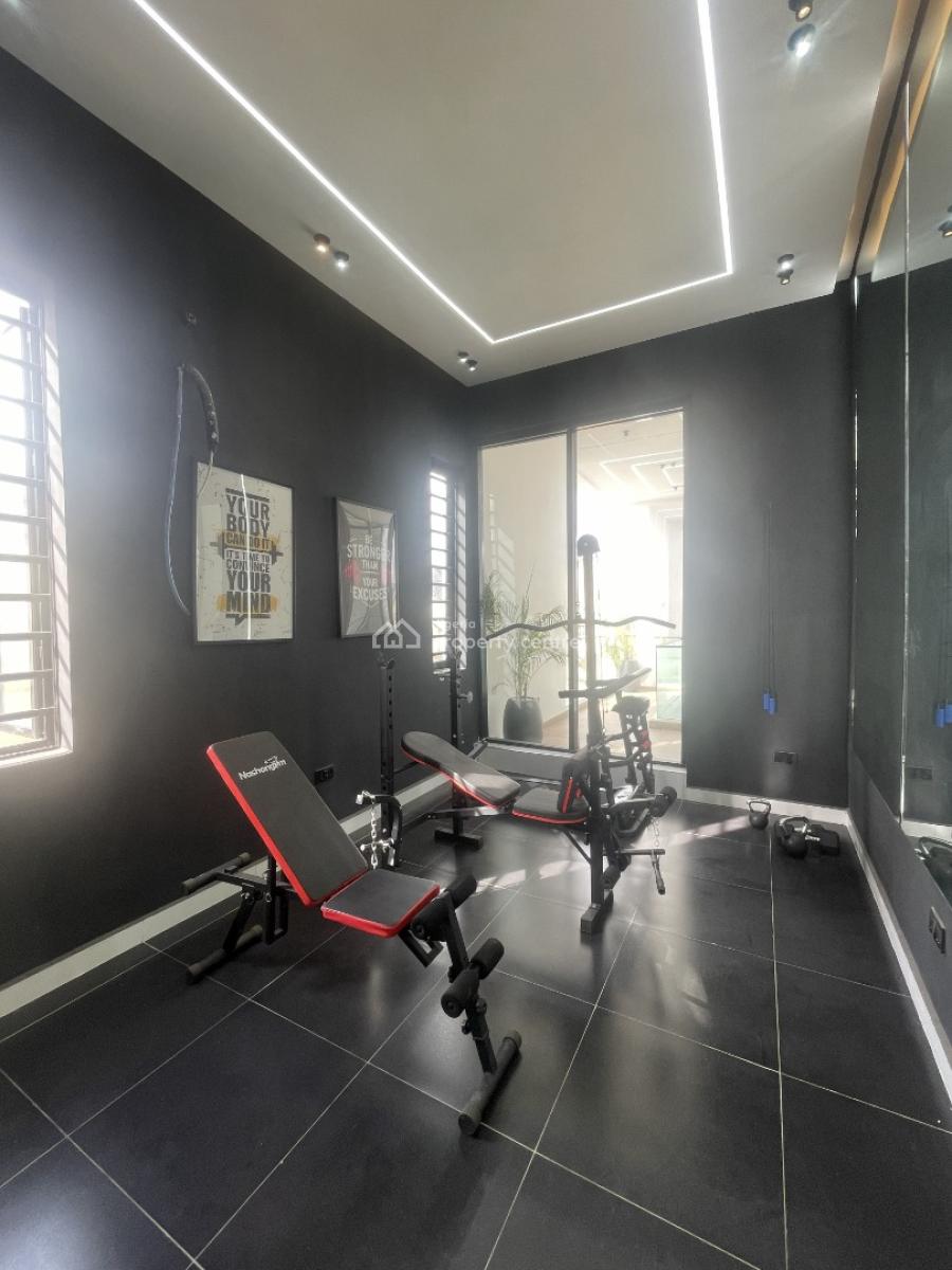 Exquisitely Built 5 Bedroom Detached Home with Bq , Pool and Gym, Ikota, Lekki, Lagos, Detached Duplex for Sale