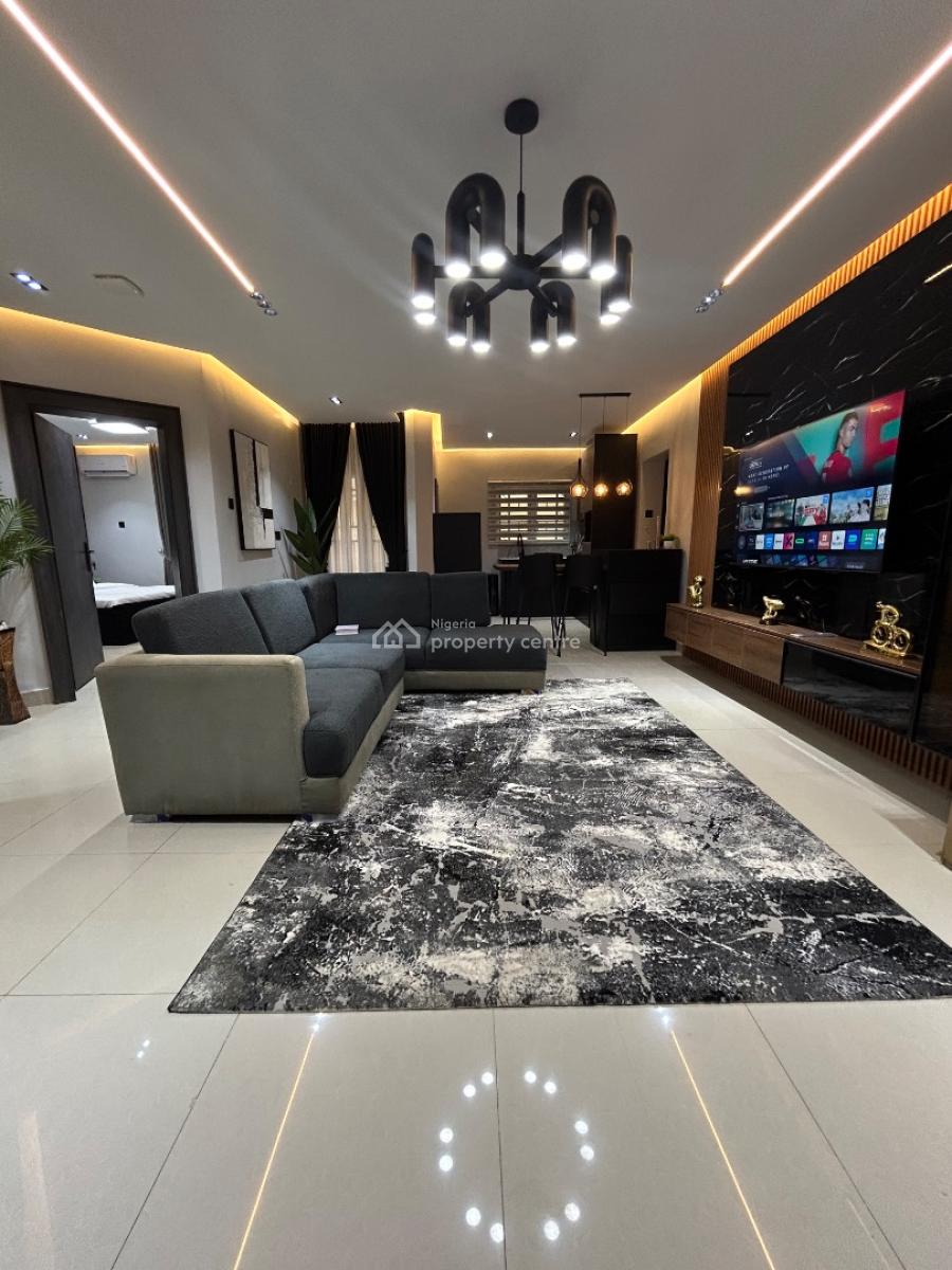 Furnished and Serviced 2 Bedroom Apartment, Wuye, Abuja, House for Rent
