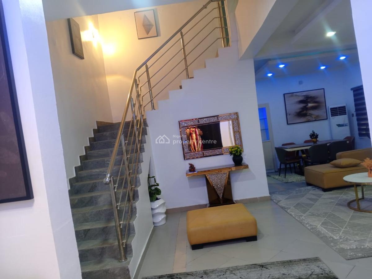 Luxury Fully Furnished 4 Bedroom Duplex, Abraham Adesanya, Lekki Gardens Phase 2, Ajah, Lagos, Terraced Duplex for Rent