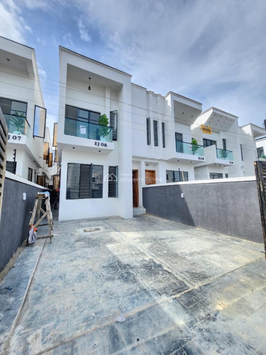 Brand New 4 Bedroom Semi-detached Duplex, Ikota, Ikota, Lekki, Lagos, House for Rent