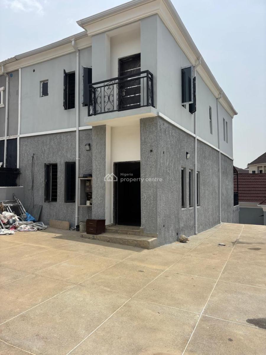3 Bedroom with Bq and 2 Bedroom Guest House, Naf Valley Estate, Asokoro District, Abuja, Semi-detached Duplex for Rent