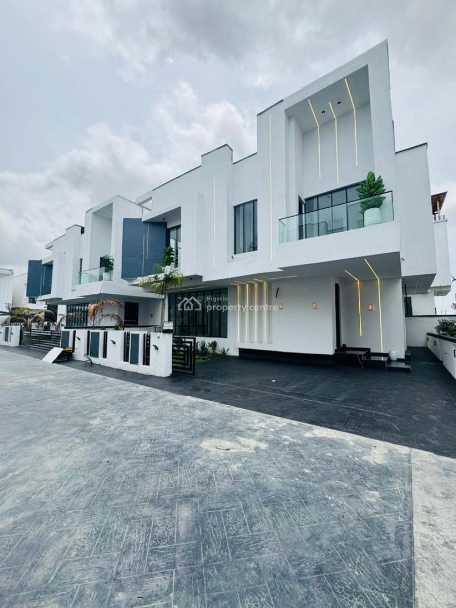 Brand New 5 Bedroom Fully Detached Duplex with Bq, Chevron, Lekki, Lagos, Detached Duplex for Sale