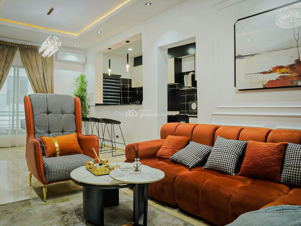 Furnished Luxury 2 Bedroom Apartment with All Amenities, Salem Ikate Lekki Lagos Nigeria, Ikate, Lekki, Lagos, Flat / Apartment for Rent