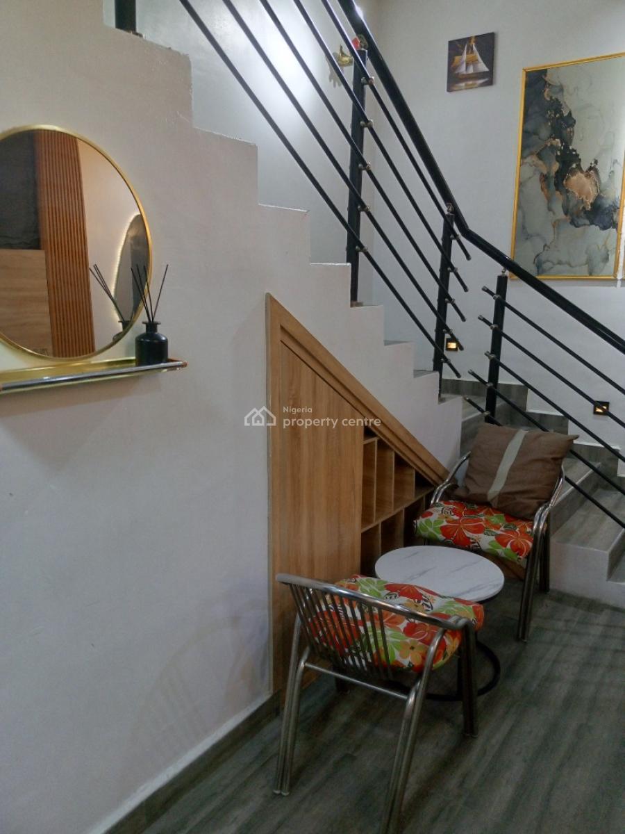 Fully Furnished Self Serviced 4 Bedroom Semi Detached Duplex with a Ro, Itedo Estate, Lekki Phase 1, Lekki, Lagos, Semi-detached Duplex for Rent