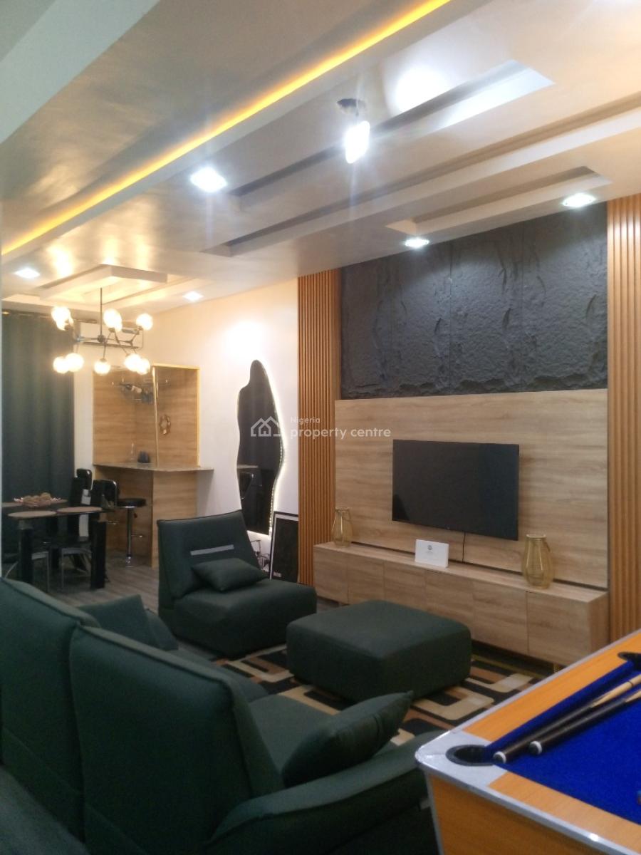 Fully Furnished Self Serviced 4 Bedroom Semi Detached Duplex with a Ro, Itedo Estate, Lekki Phase 1, Lekki, Lagos, Semi-detached Duplex for Rent