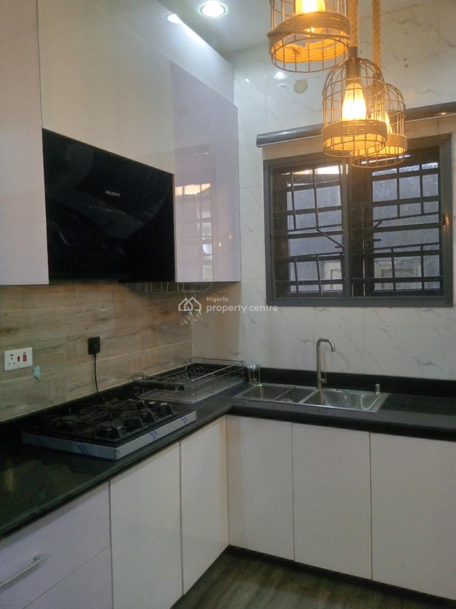 Fully Furnished Self Serviced 4 Bedroom Semi Detached Duplex with a Ro, Itedo Estate, Lekki Phase 1, Lekki, Lagos, Semi-detached Duplex for Rent