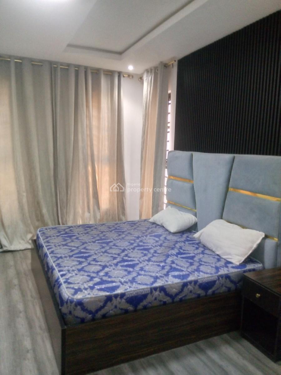 Fully Furnished Self Serviced 4 Bedroom Semi Detached Duplex with a Ro, Itedo Estate, Lekki Phase 1, Lekki, Lagos, Semi-detached Duplex for Rent