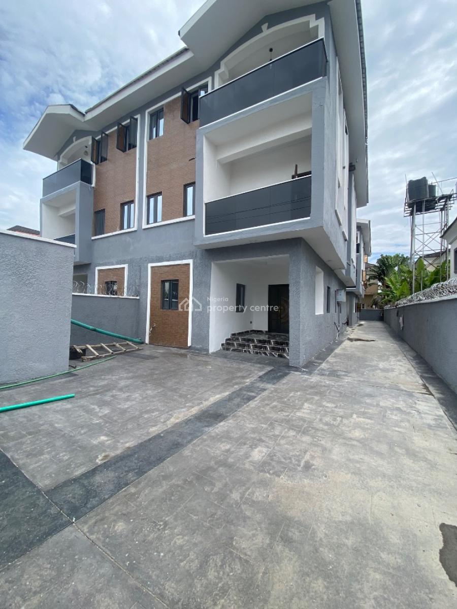 Luxury 4 Bedroom Semi Detached Duplex with 2 Parlours, Chevron, Lekki, Lagos, Semi-detached Duplex for Rent