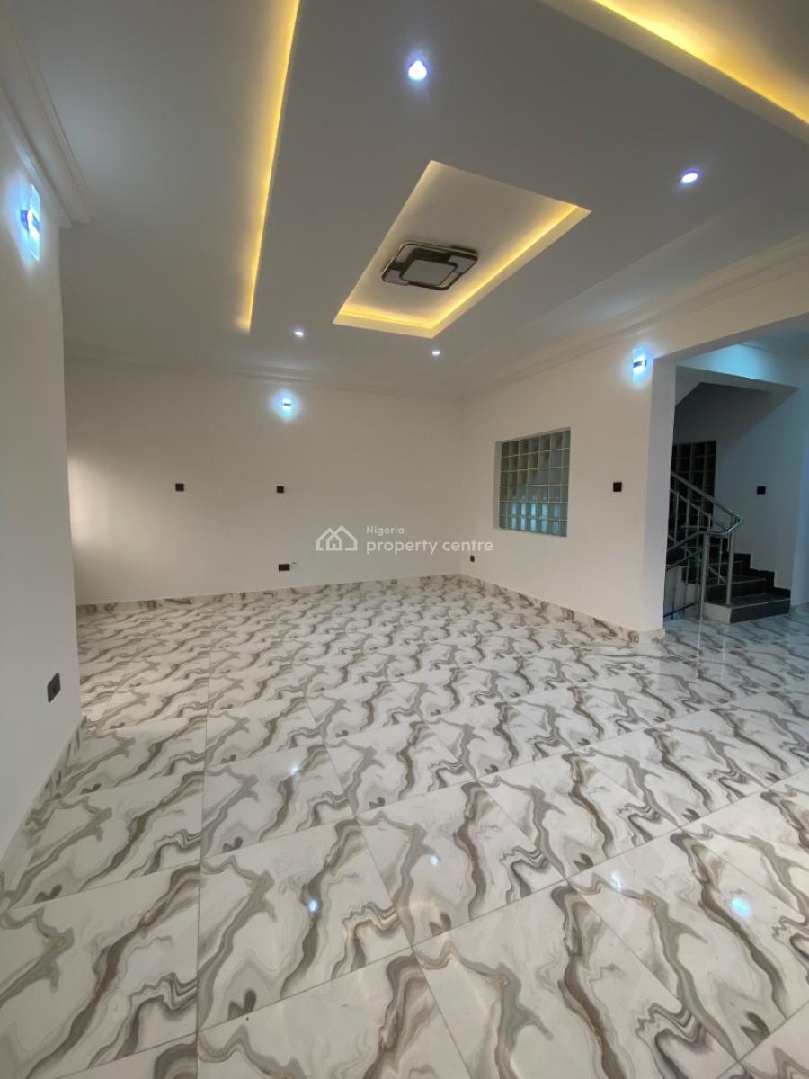 Luxury 4 Bedroom Semi Detached Duplex with 2 Parlours, Chevron, Lekki, Lagos, Semi-detached Duplex for Rent