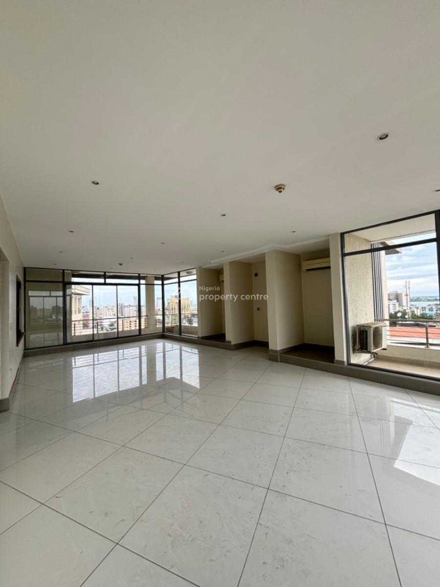 Fully Serviced Family 4 Bedroom Penthouse Apartment with 2 Bq, Victoria Island (vi), Lagos, Flat / Apartment for Rent