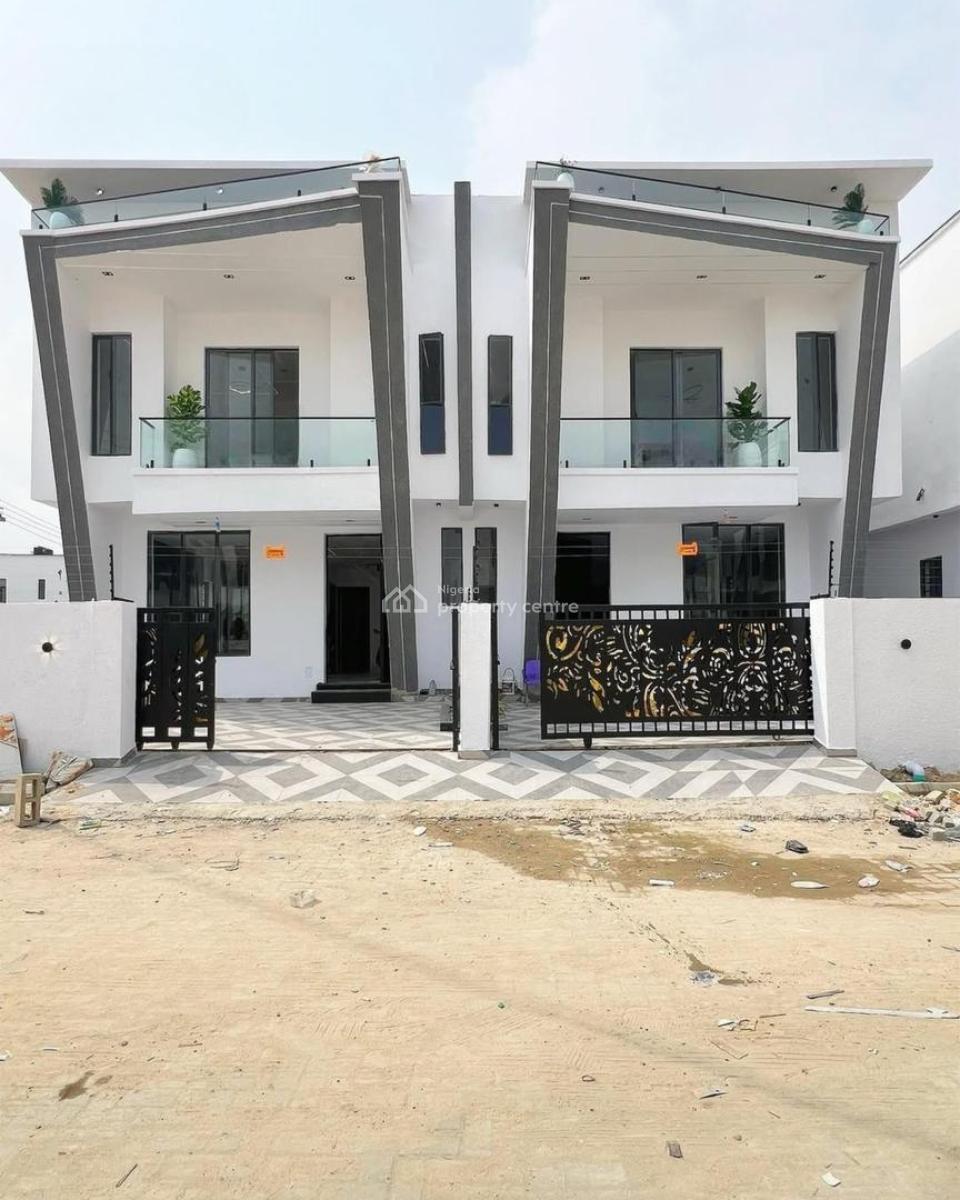 Luxury 4 Bedroom Semi Detached Duplex + Bq with Excellent Facility, Ajah, Lagos, Semi-detached Duplex for Sale