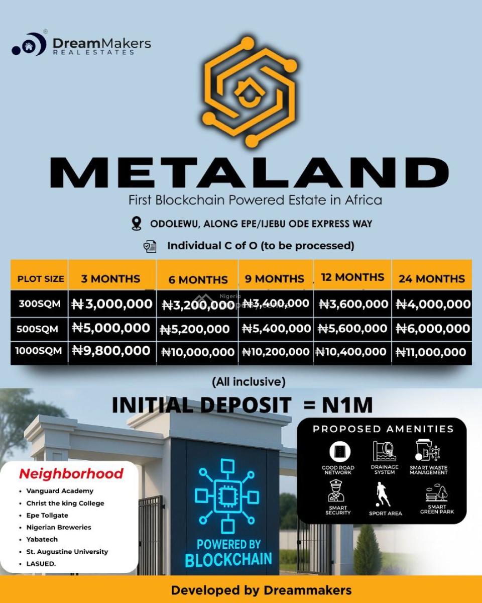 Affordable  Buy and Build Dry Land, Along Epe/ijebu Ode Express Way, Ijebu Ode, Ogun, Mixed-use Land for Sale