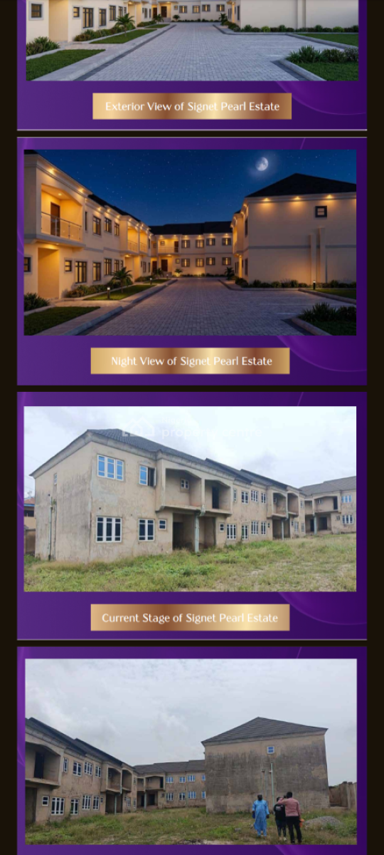 Units of 4 Bedroom Terrace Duplex, Eleyele, Ibadan, Oyo, Terraced Duplex for Sale