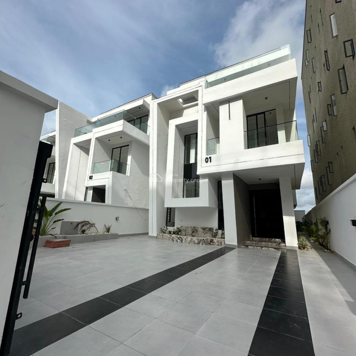 Prestige 5 Bedroom Semi-detached Duplex with Cinema, Pool & Bq, 10 Minutes Drive to Elegushi Beach, Lekki Phase 1, Lekki, Lagos, Semi-detached Duplex for Sale