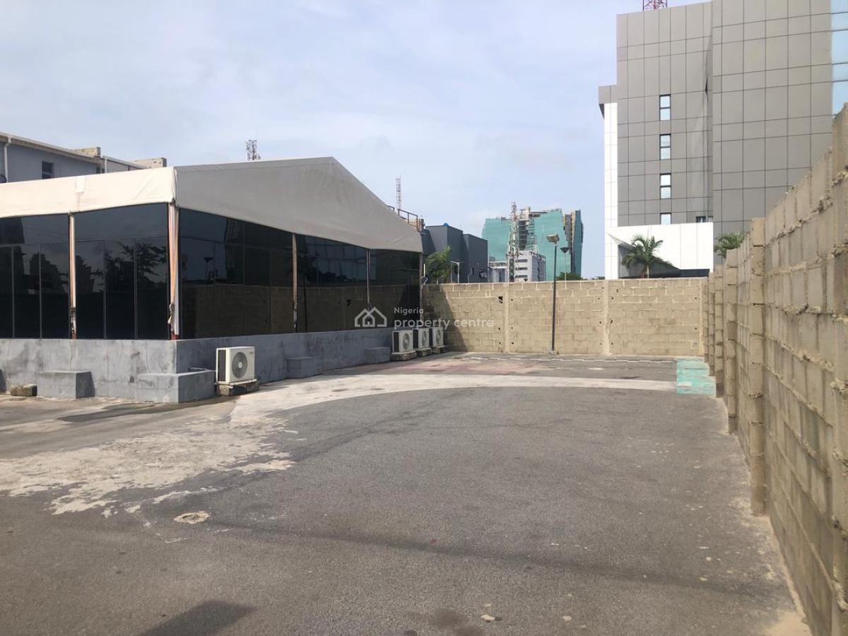 Land Measuring 1328sqmt. with a Building on It., Abila Abiodun Street, Oniru, Victoria Island (vi), Lagos, Mixed-use Land for Sale