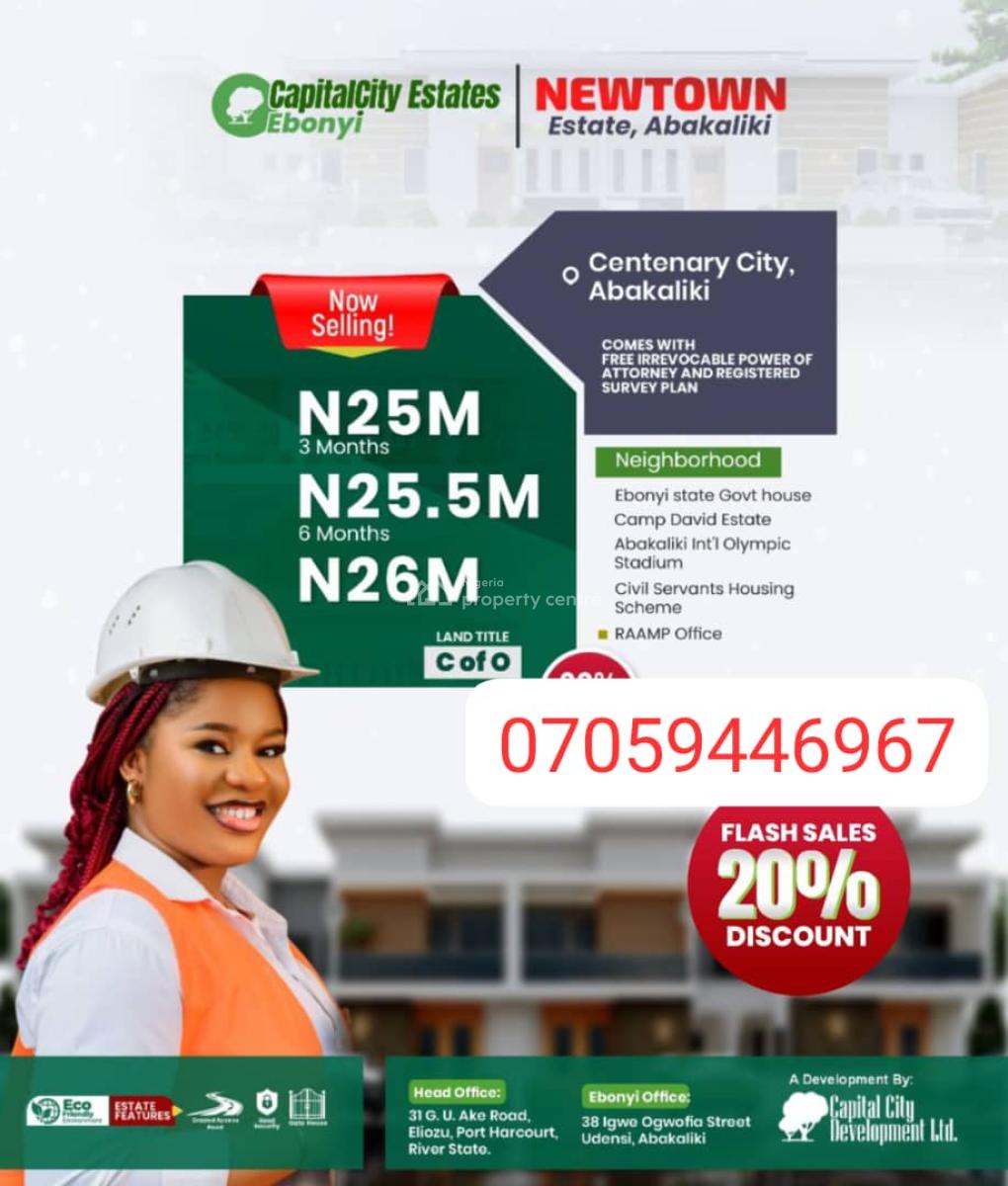 Plots of Premium Buy and Build in Abakiliki, Close to Abakiliki Civil Servant Housing Scheme, Abakaliki, Ebonyi, Residential Land for Sale