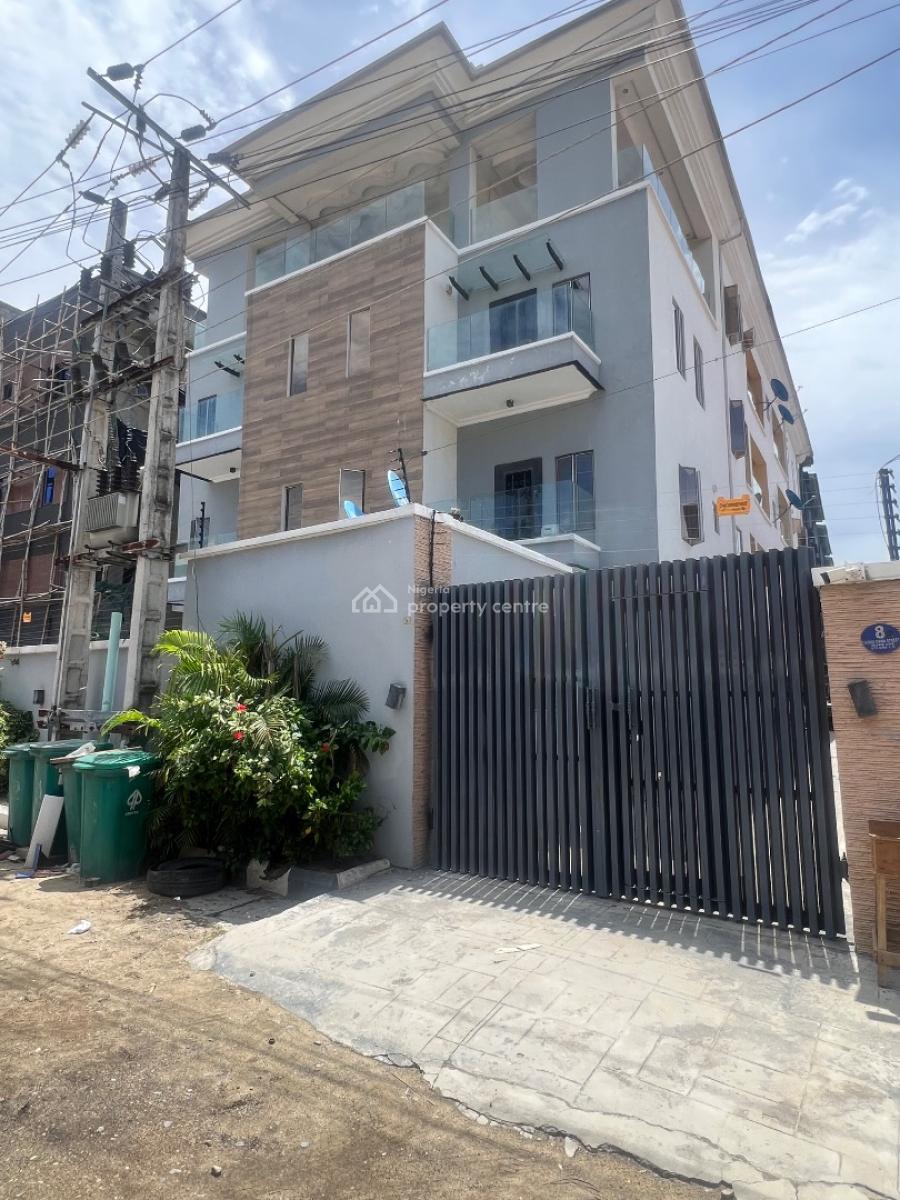 Upscale 2 Bedroom Flat, No 8 Idowu Emma Street, Ilasan, Lekki, Lagos, Flat / Apartment for Rent