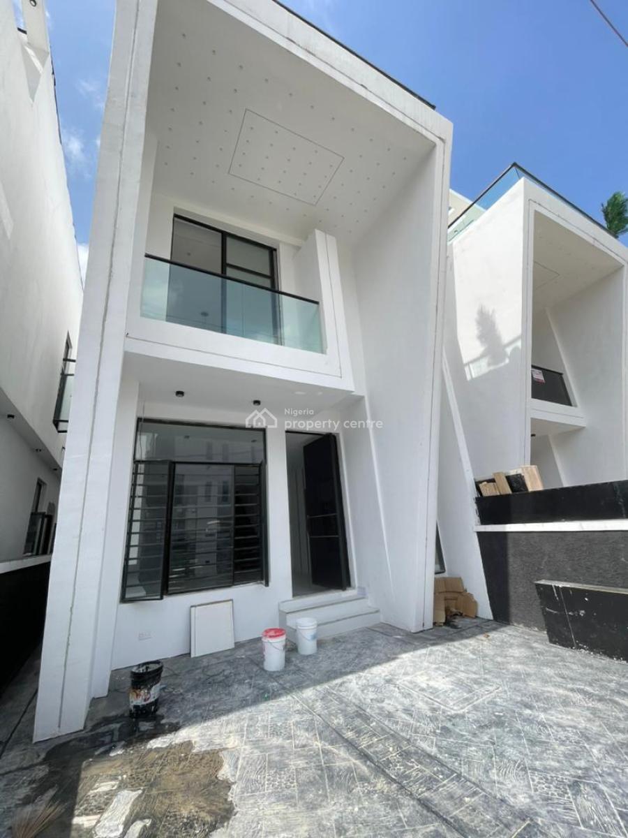 Well Finished 4 Bedroom Semi-detached Duplex with a Room Bq, Ikota, Lekki, Lagos, Semi-detached Duplex for Sale